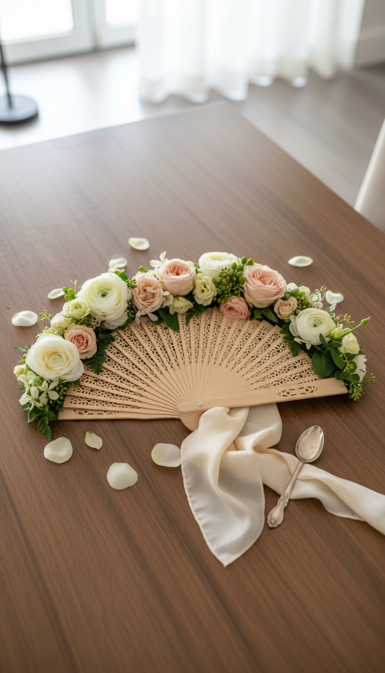 Floral Fan