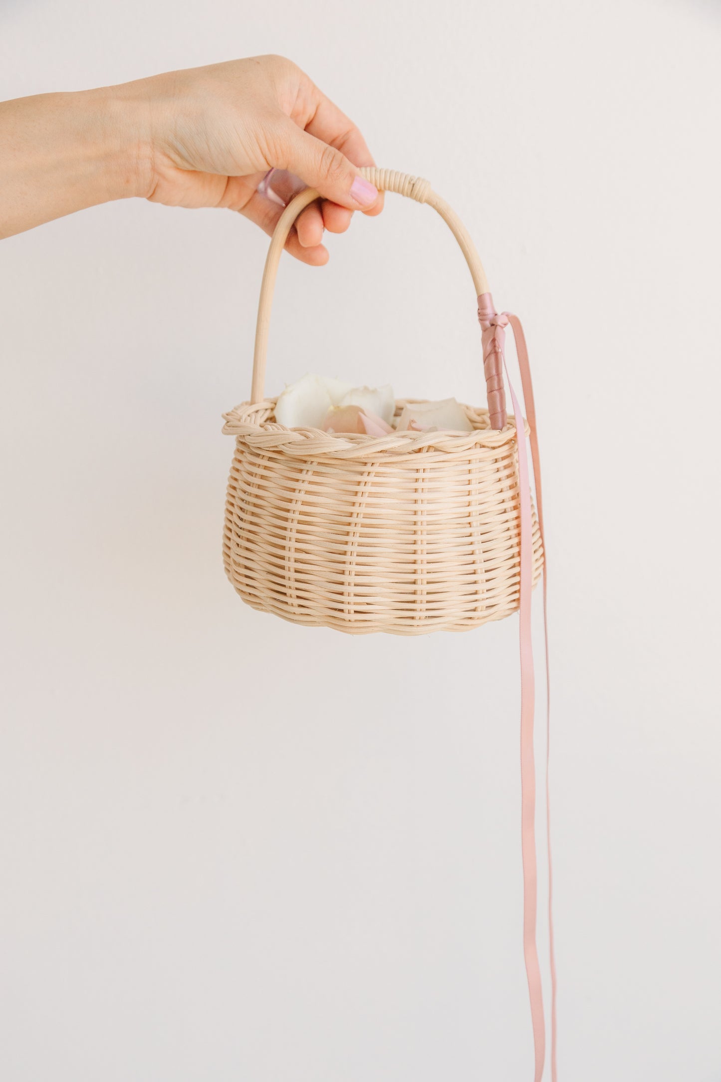 Flower Child Basket with Petals
