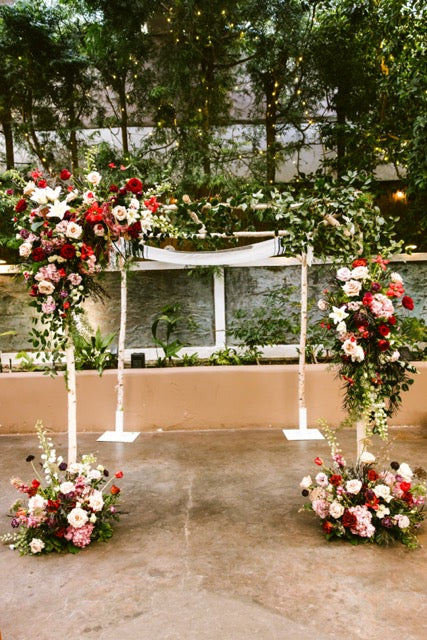 Birch Wood Chuppah / Mandap Rental