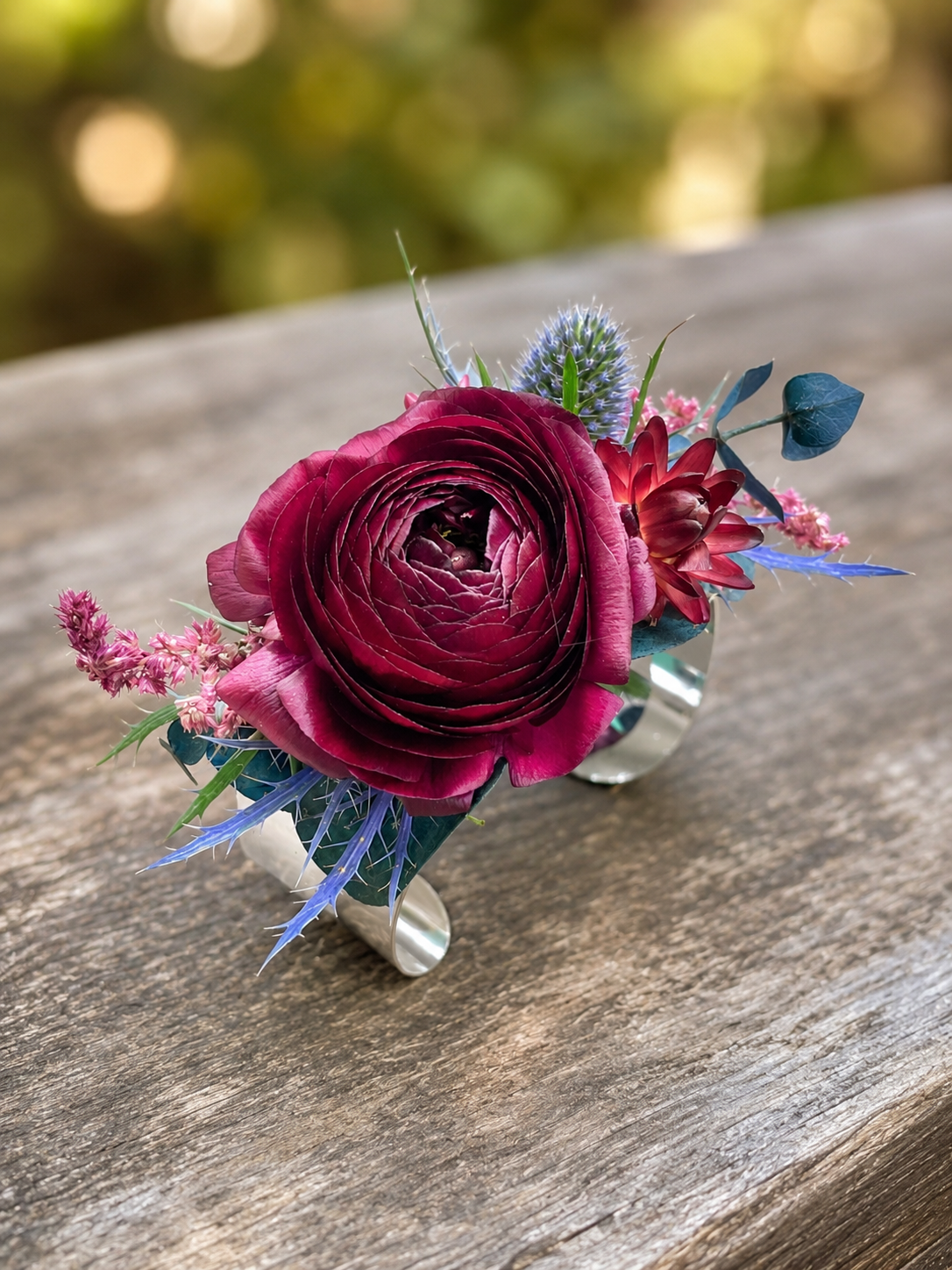 Wristlet Cuff Corsage