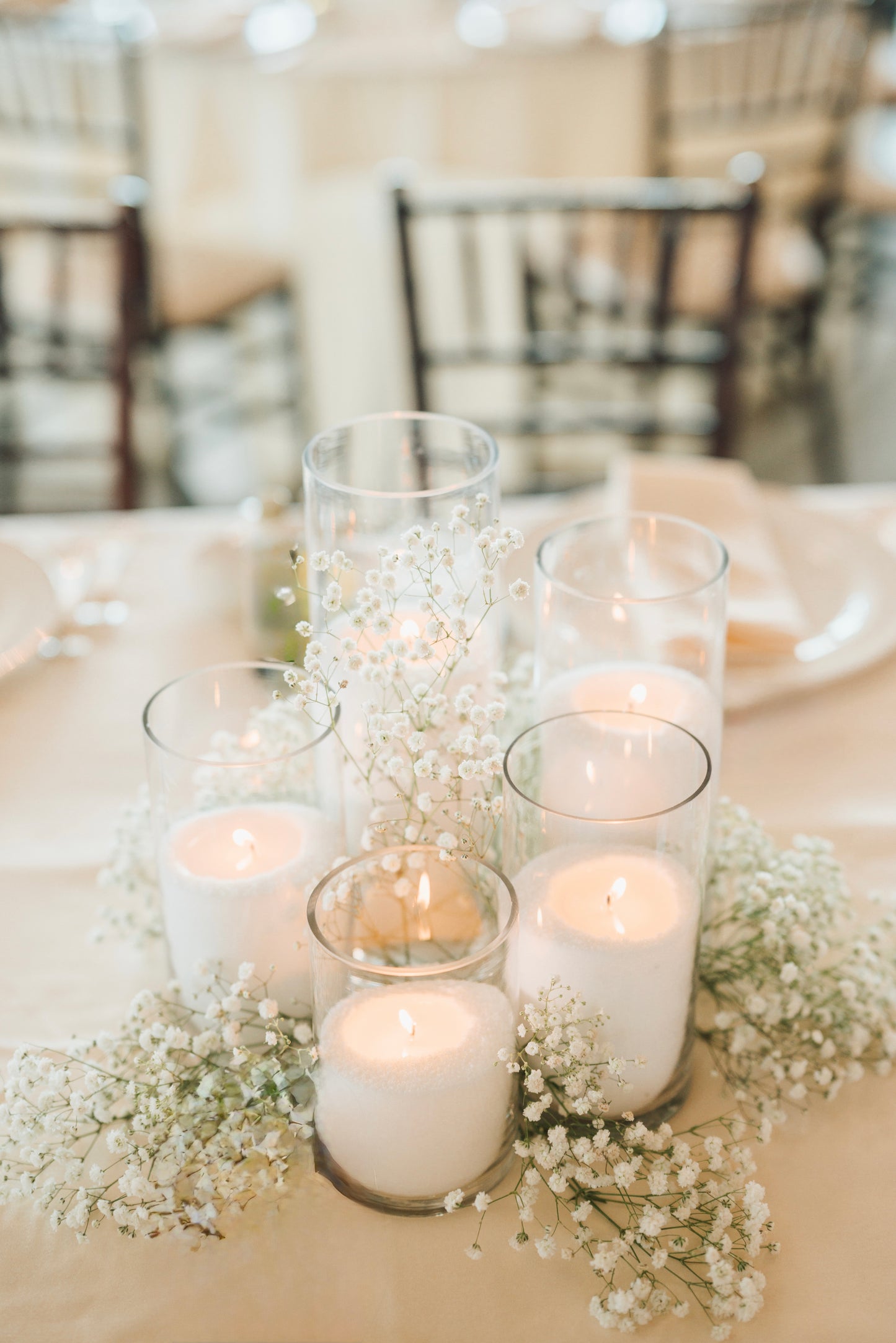 Candle Trio Centerpiece