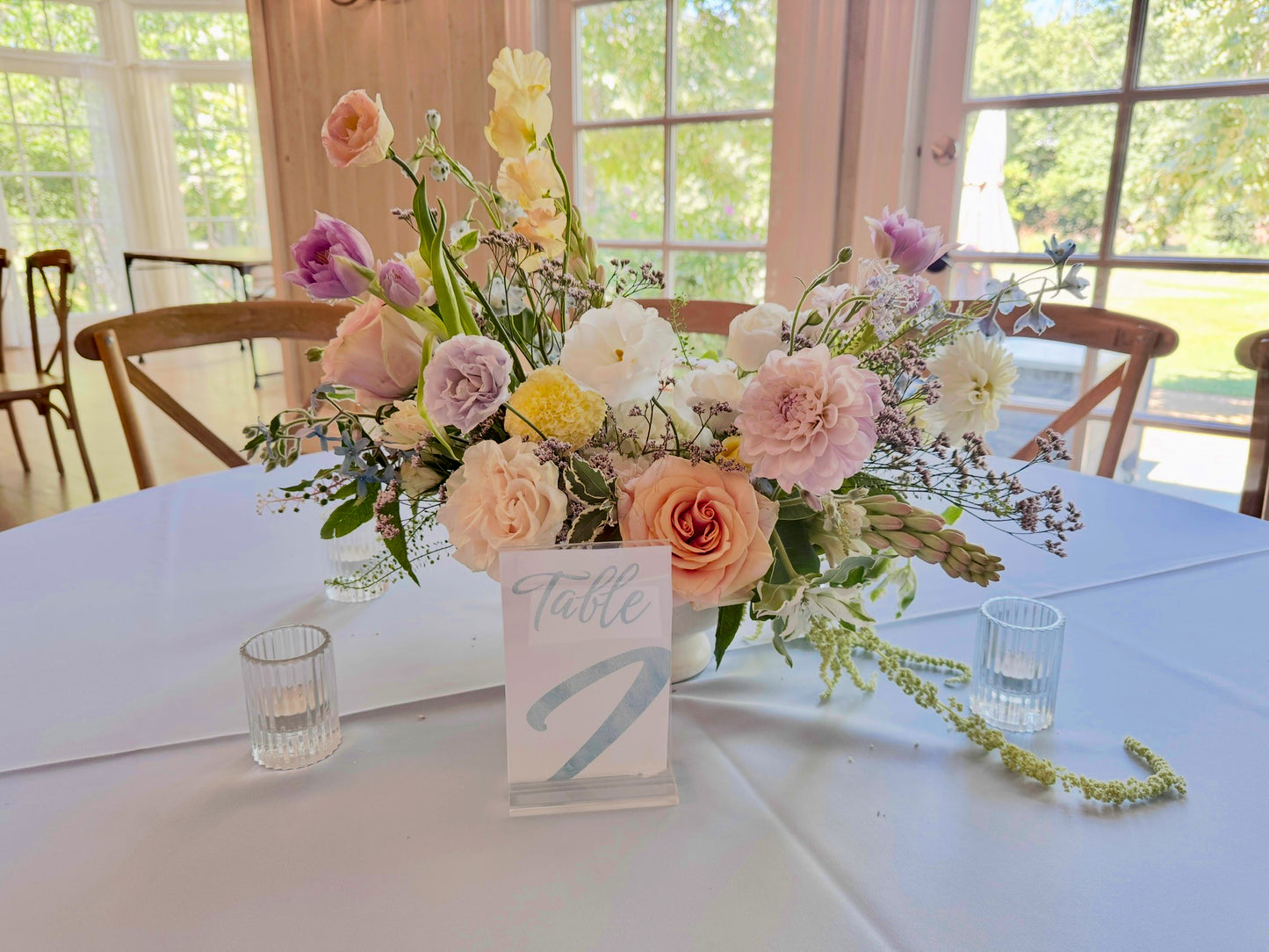 In-Person Mock-Up of Table Design