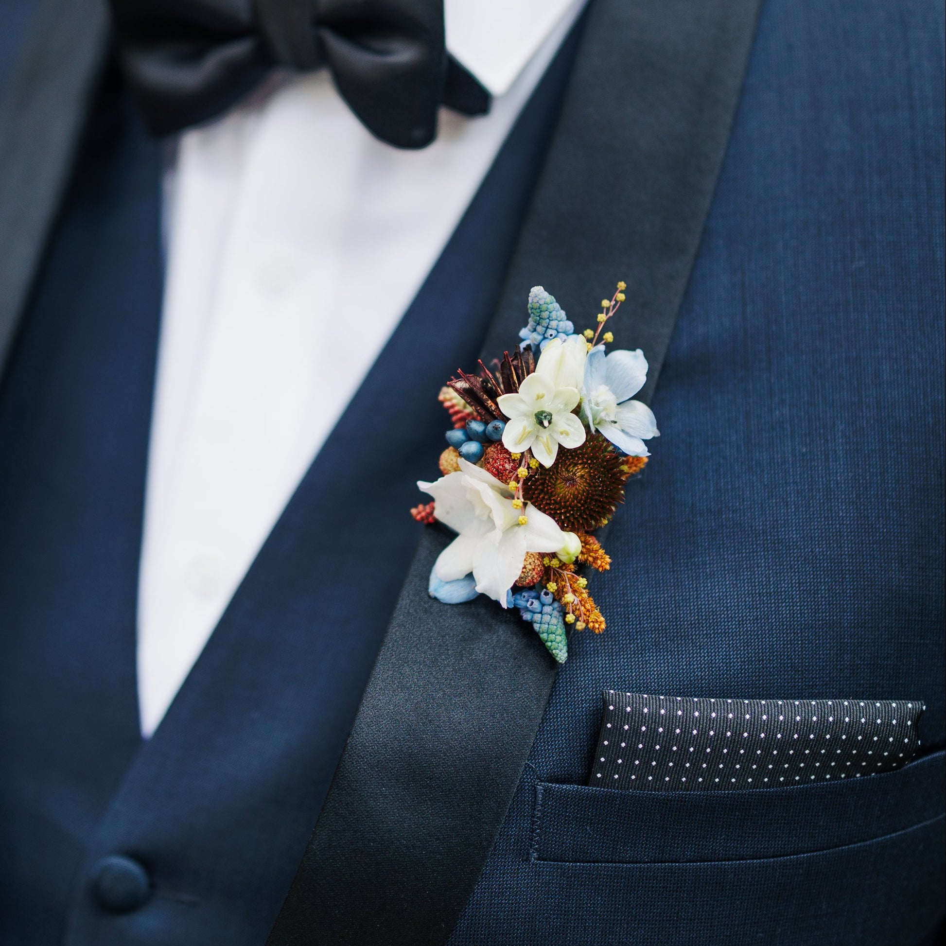 Modern Boutonniere