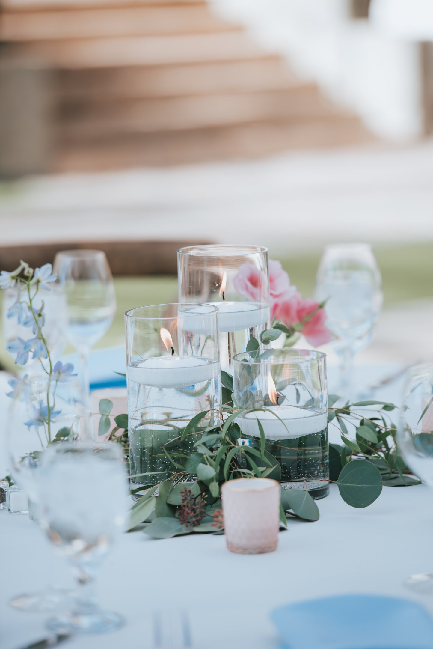 Candle Trio Centerpiece