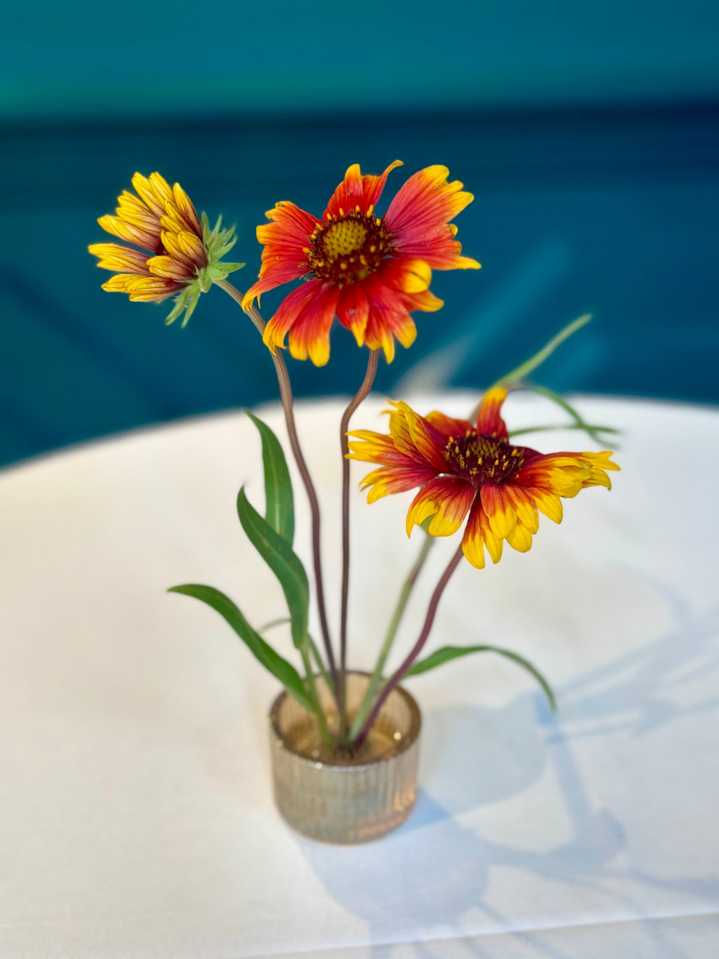 Ikebana-Style Double Mini Arrangement
