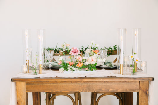 Ikebana-Style Tray Centerpiece