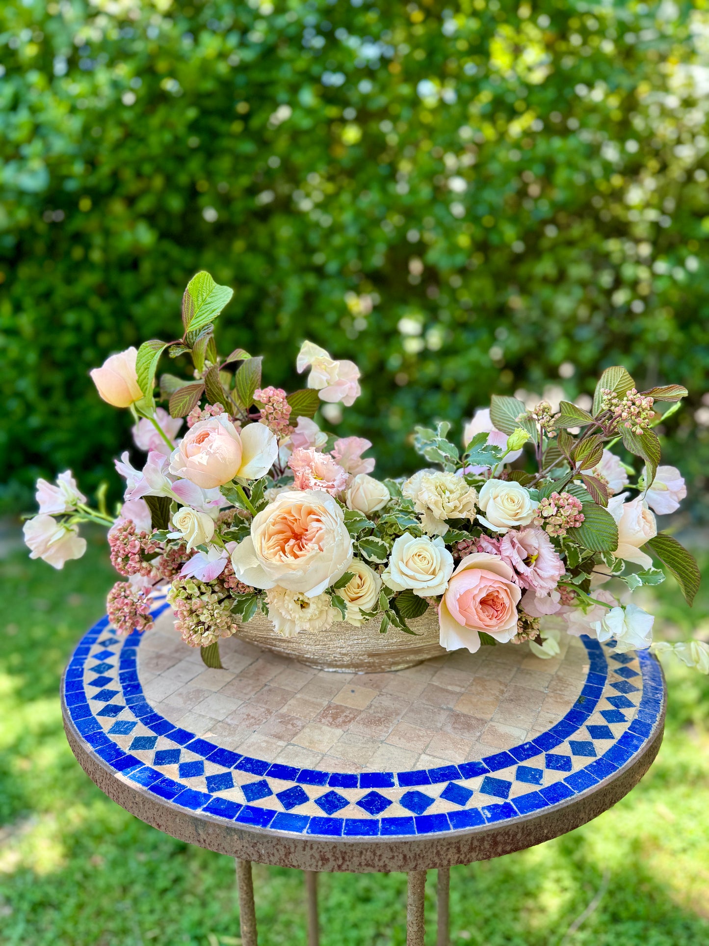 Long Boat Centerpiece