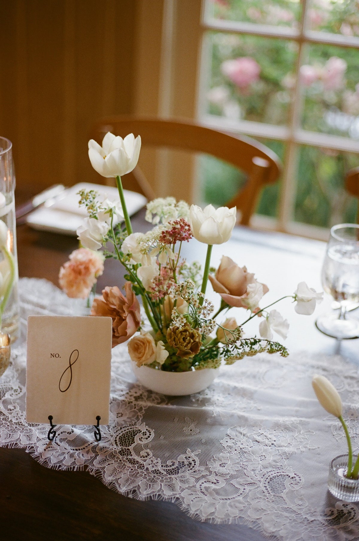 Ikebana-Style Bowl Arrangement