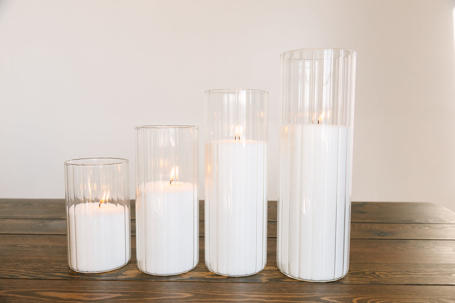 Pearled Wax Candles