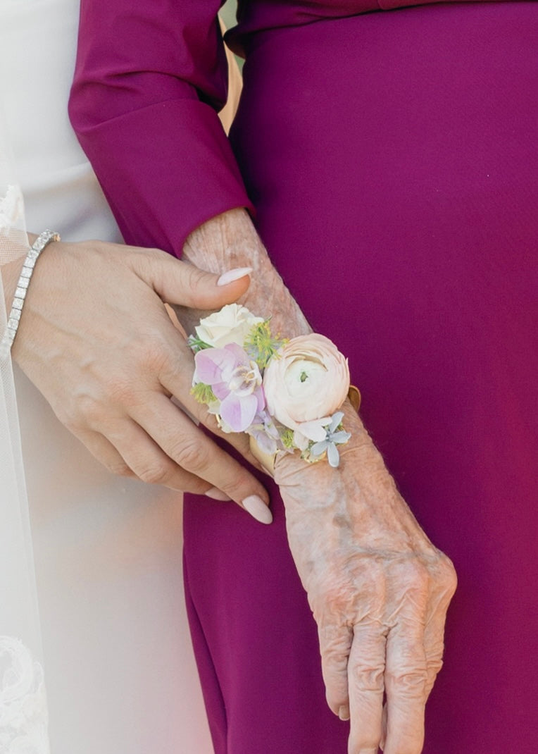 Wristlet Cuff Corsage