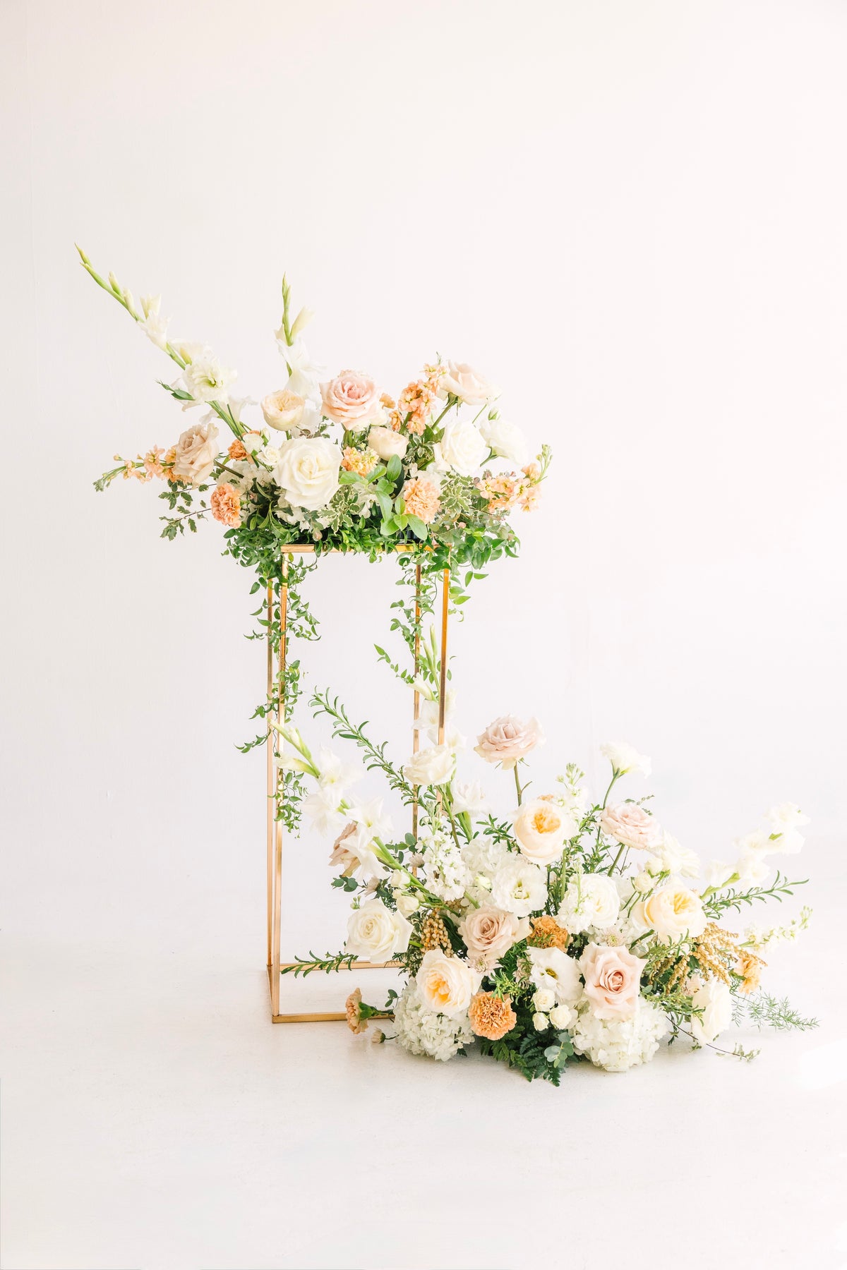 Grounded Floral Arrangement | Aisle & Accent Flowers