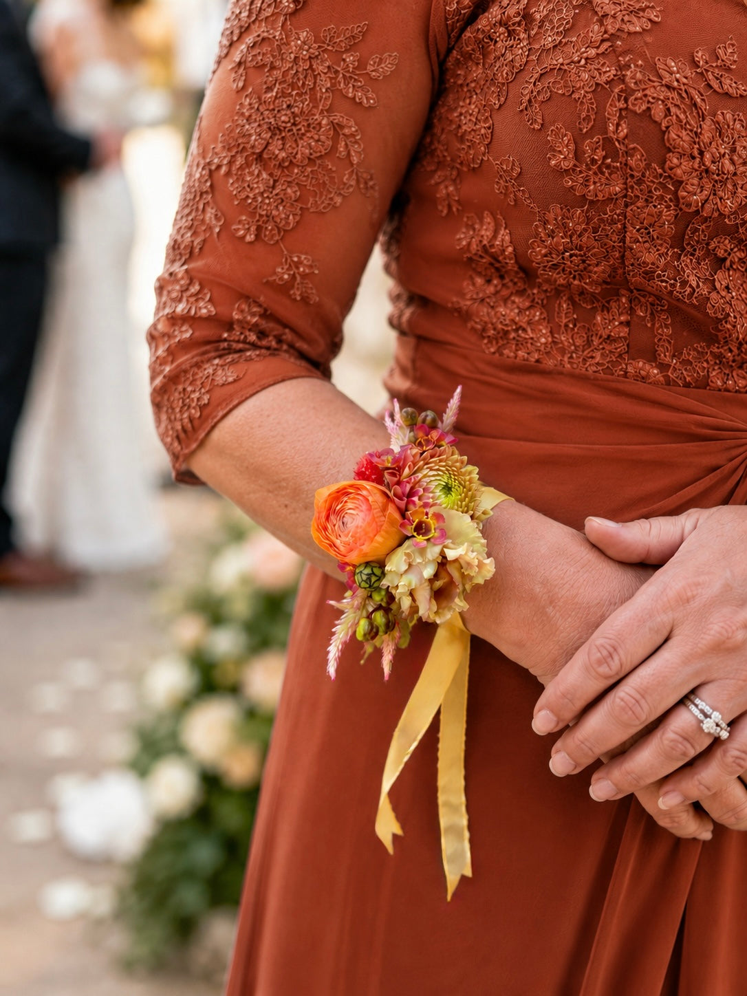 Ribbon Corsage