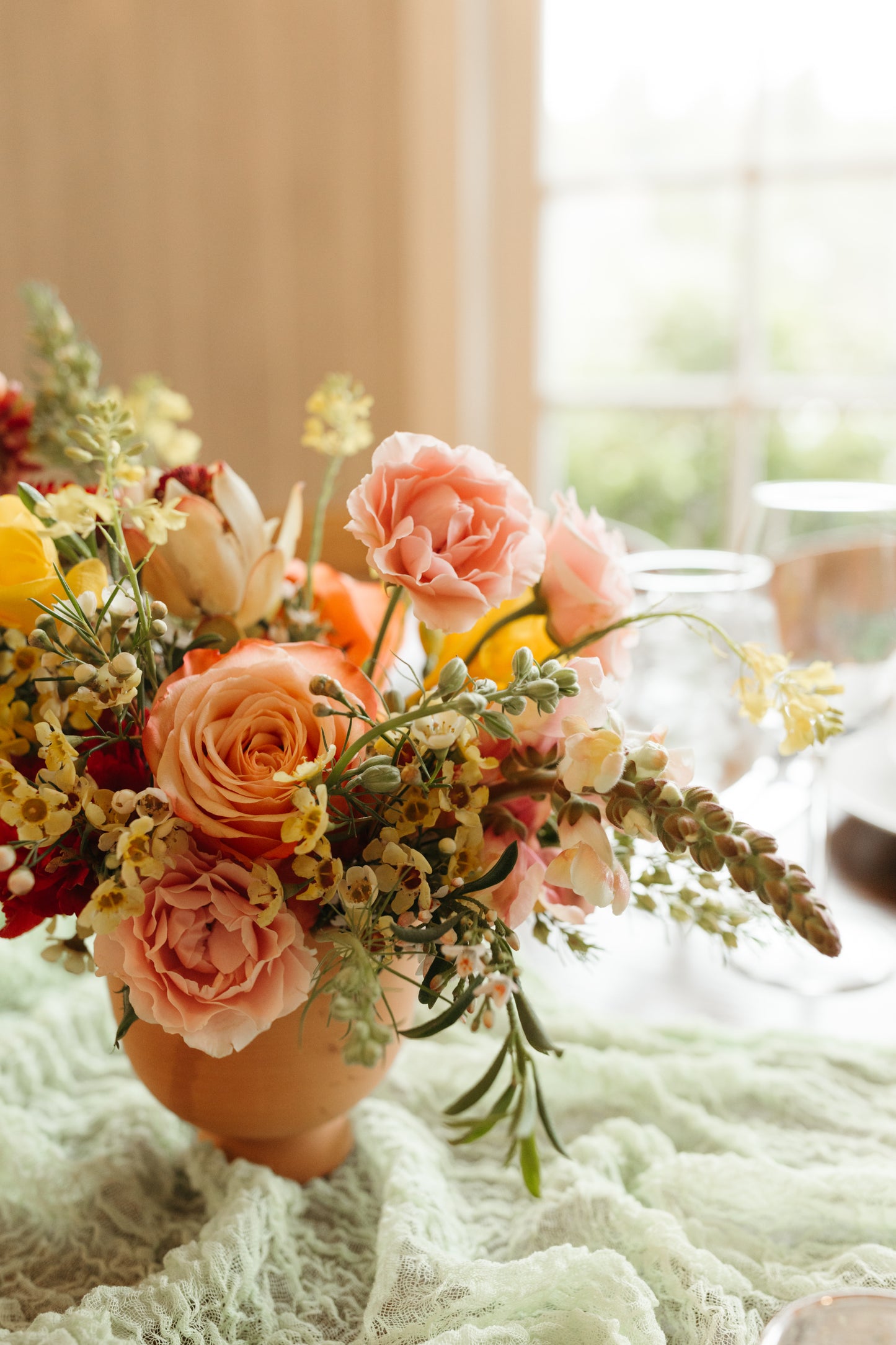 Demi Compote Centerpiece