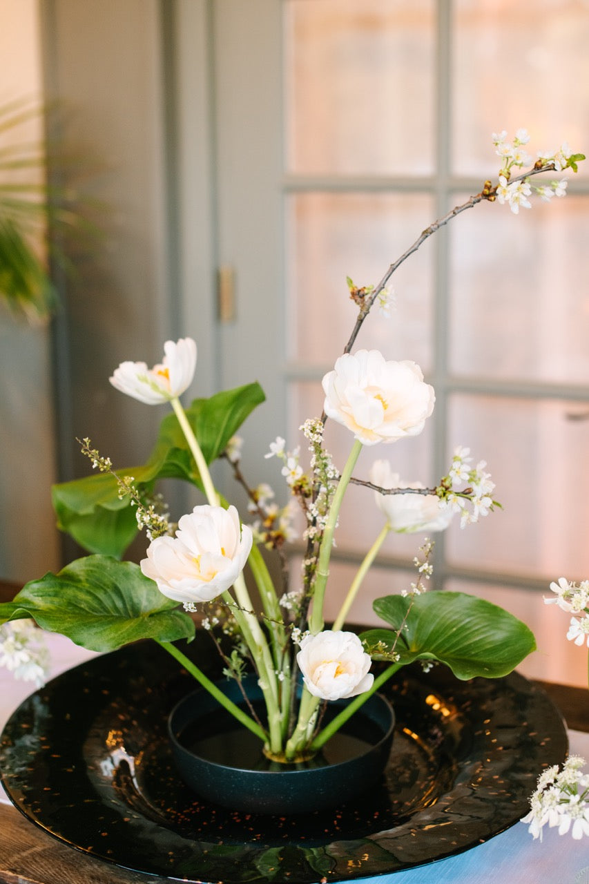 Ikebana-Style Centerpiece