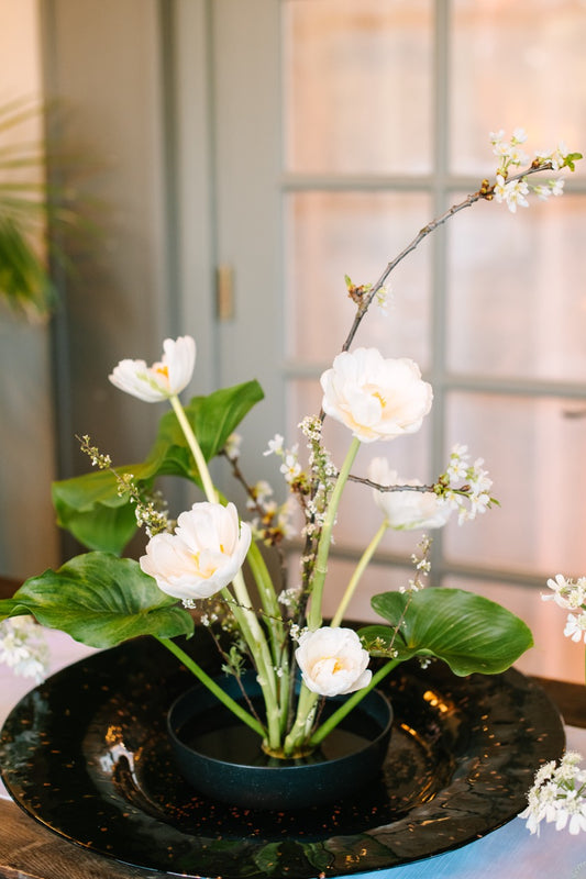 Ikebana-Style Centerpiece