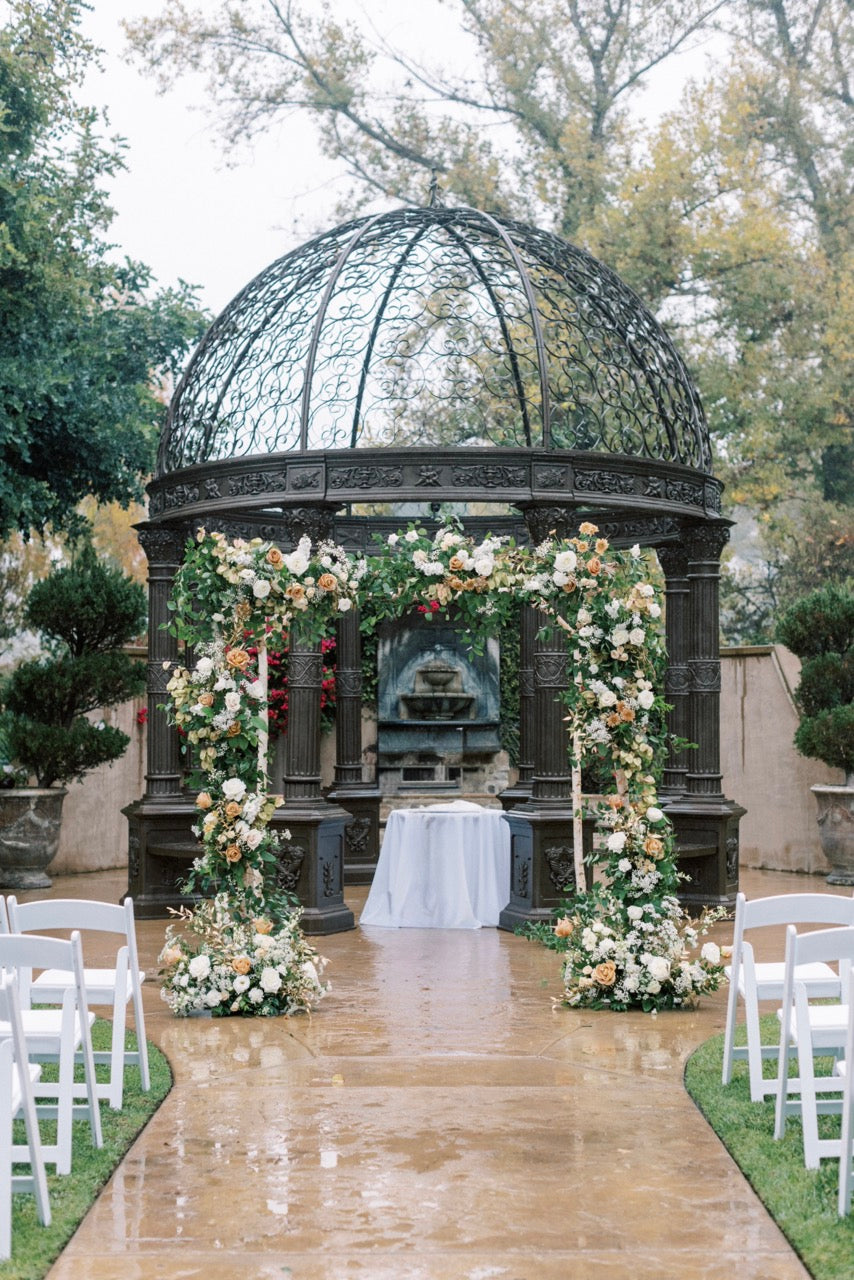 Birch Wood Chuppah / Mandap Rental