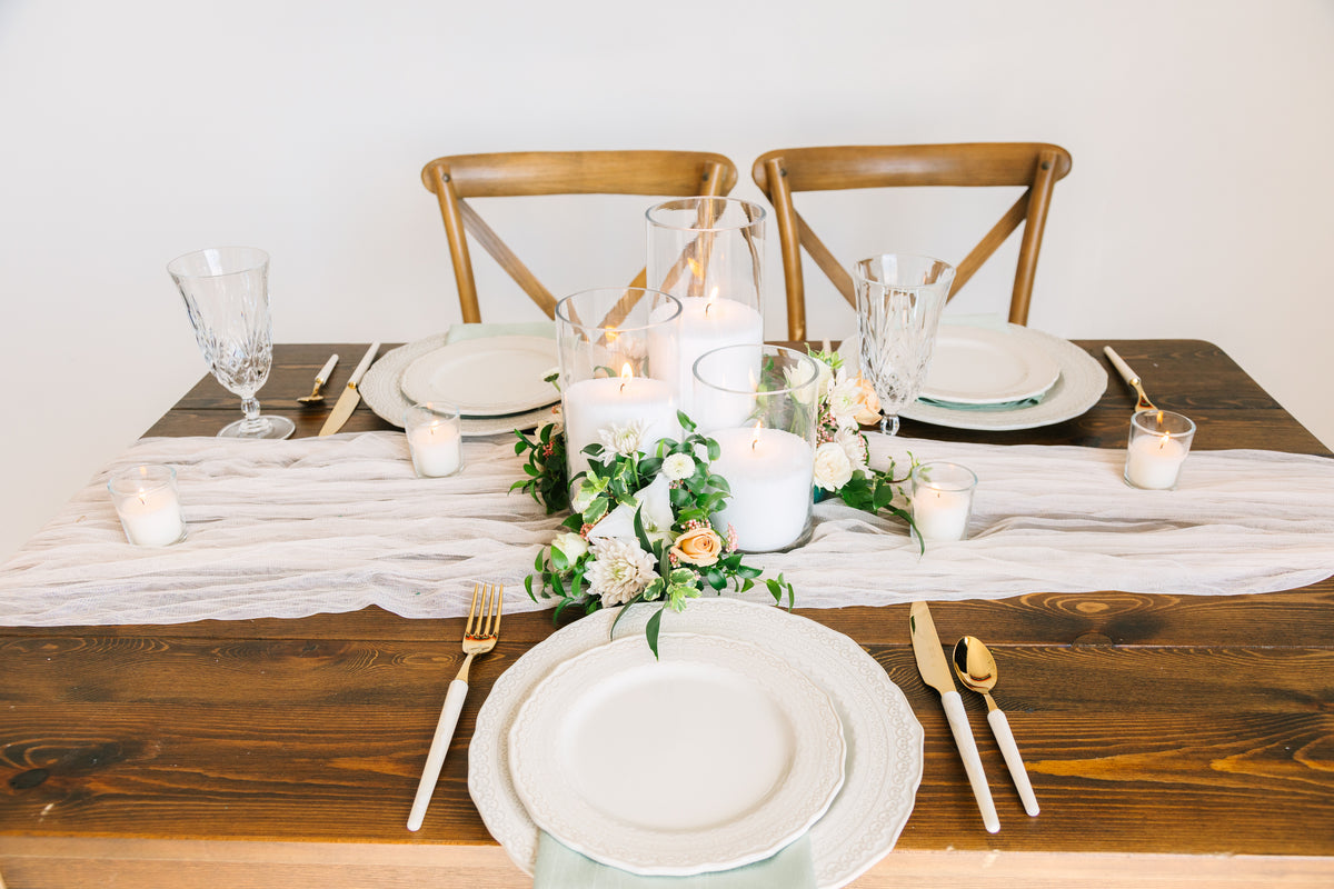 Candle Trio Centerpiece