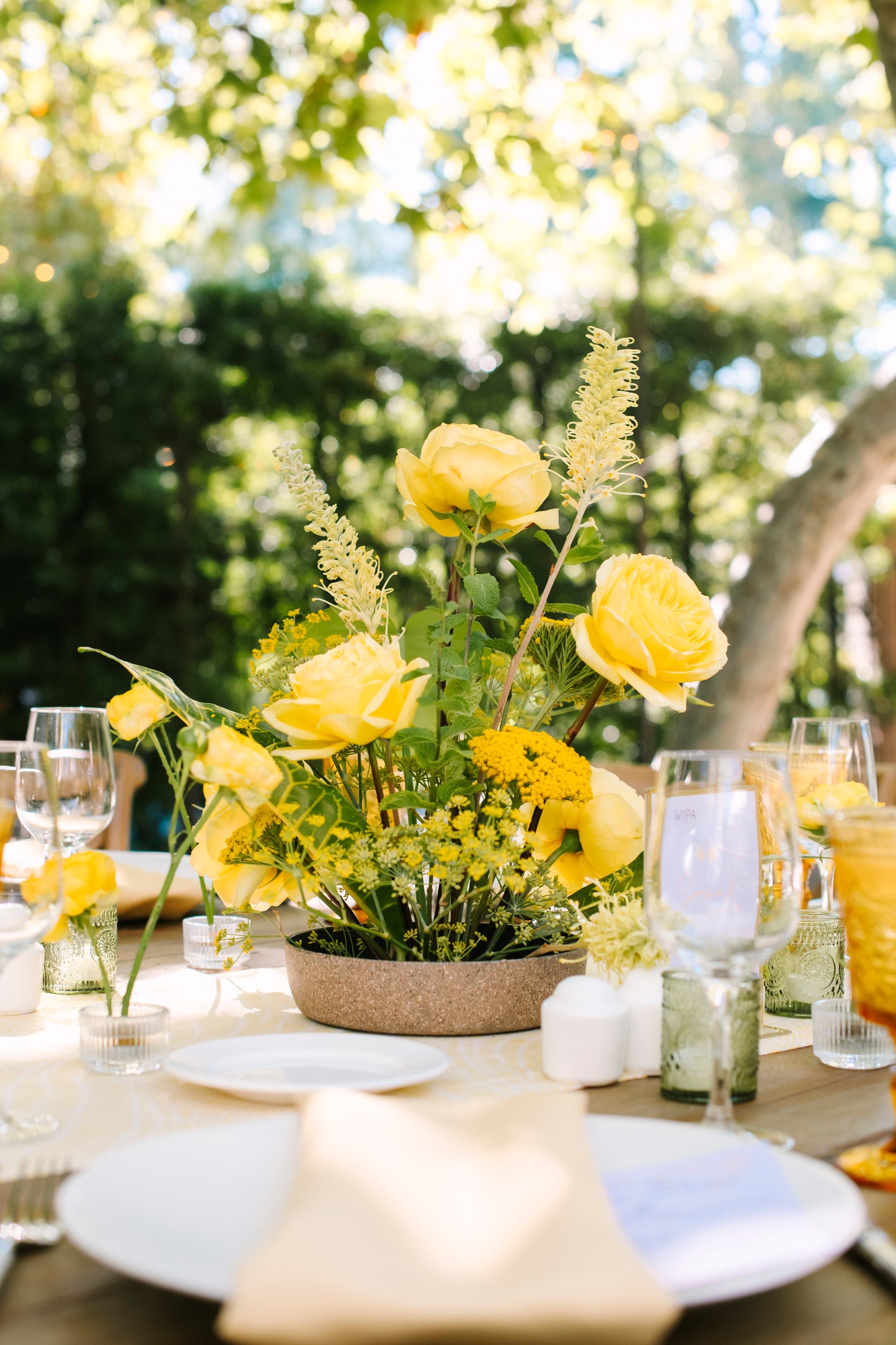 Ikebana-Style Centerpiece